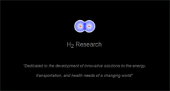 Desktop Screenshot of h2research.com
